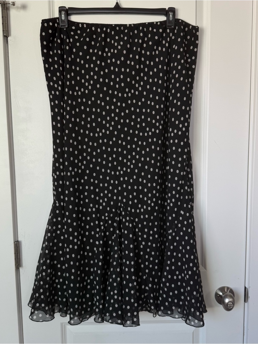 Vintage Chadwicks Womens 22W Polka Dot Maxi Skirt